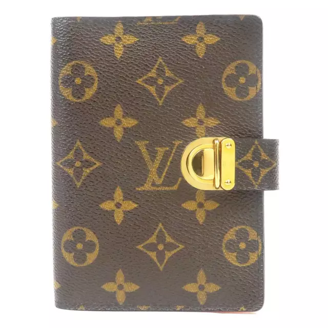 Auth Louis Vuitton Monogram Agenda Koala Planner Cover R21015 Used