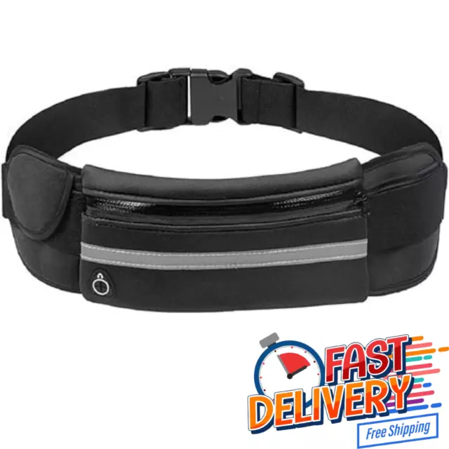 Travel Belt Money Waist Pack - Hidden Waterproof Anti Theft