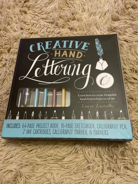 Creative Hand Lettering Kit by Laura Lavender