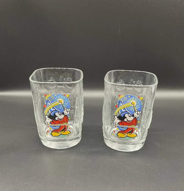 VINTAGE 2000 WALT Disney Mickey Mouse McDonalds Collectors Cups 19.99