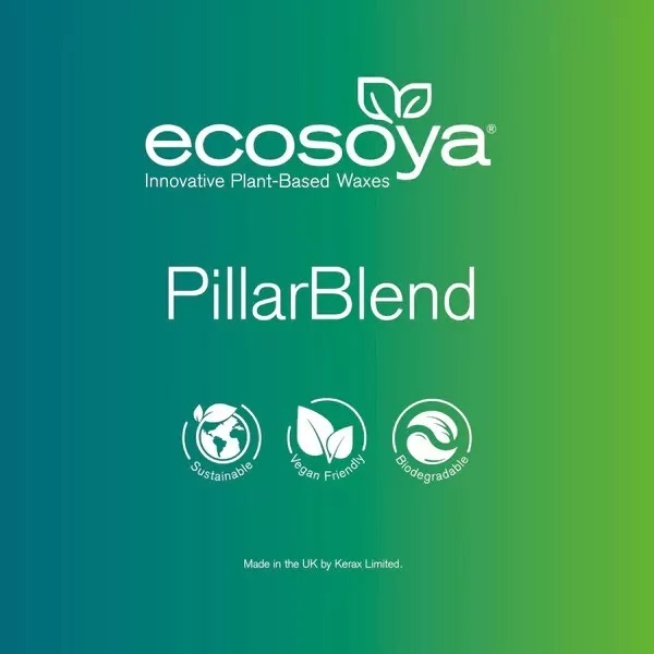 EcoSoya Pillar Blend CERA DI SOIA Professionale 5kg per candele in stampo stampi