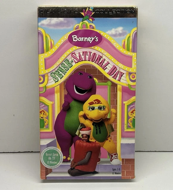 BARNEY & FRIENDS Sense-Sational Day VHS Video Tape Classic Collection ...