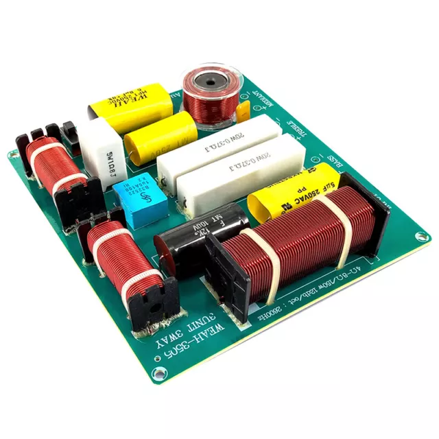 300W 3 Way Hi-Fi Speaker Frequency Divider Crossover Filters