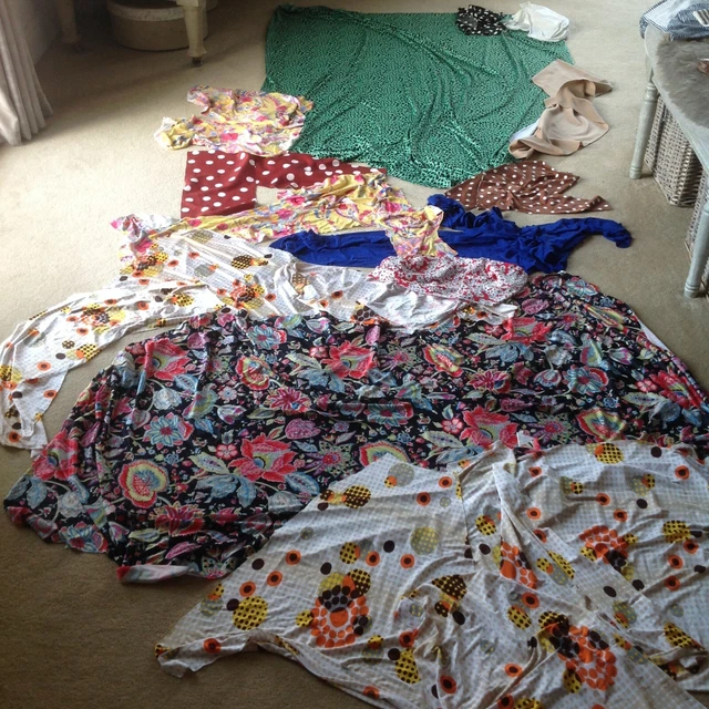 Tessuto per dressmaking pacchetto misto di tessuto in jersey stretch