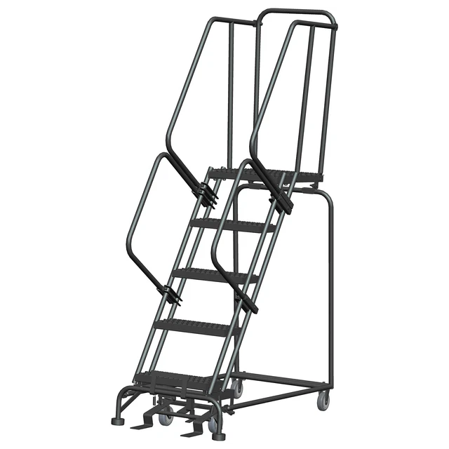 Ballymore Rolling Ladder Overall Height 83 in Steps 5 Cap 450 lb