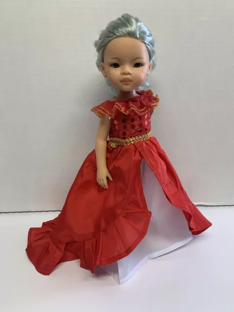 Doll Clothes for 13-14'' dolls Paola Reina Or Corolle Les Cheries Dress handmade