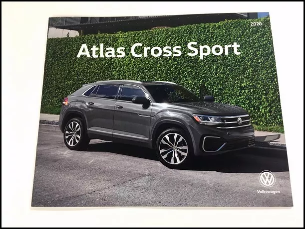 2020 VW Volkswagen Atlas Cross Sport 16-page Original Car Sales Brochure Catalog