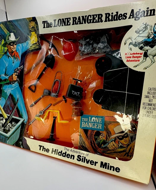 Jeu Marx Toys - The Lone Ranger The Hidden Silver Mine - 1973 - Neuf Sous Blister