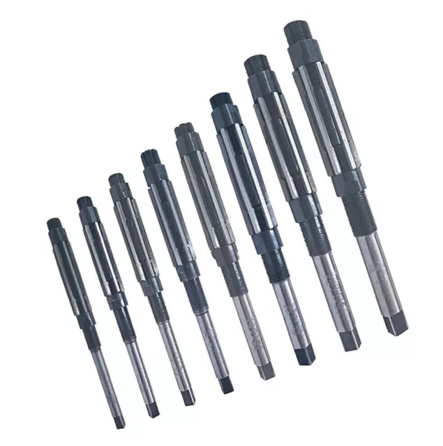 Best 8 Pcs Adjustable Hand Reamer Set 8 Pieces Size H4 To H11 ,15/32" To 1.1/16"