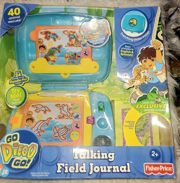 FISHER PRICE GO Diego Talking Field Journal New in box.Rare £63.46
