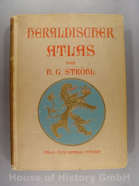 126310: Buch HERALDISCHER ATLAS, Eine Sammlung von heraldischen Musterblättern