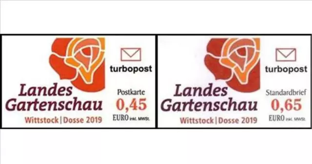 Turbopost: MiNr. , 07.03.2019, "Landesgartenschau in Wittstock, 2019", Satz, pfr