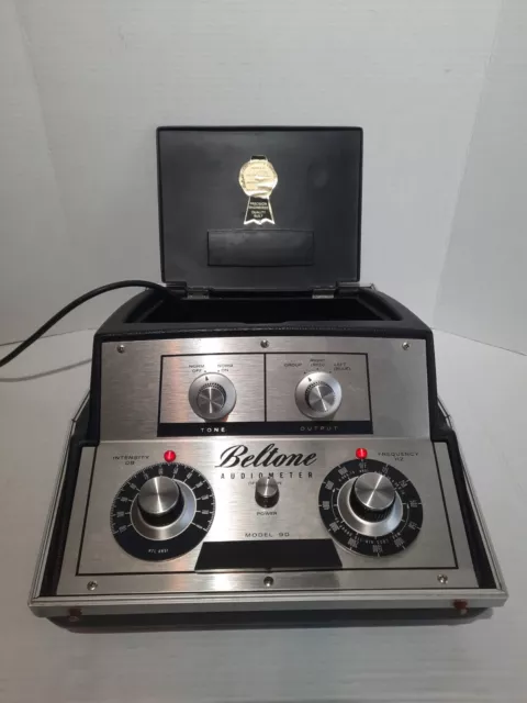 Vintage Beltone Model 9D Audiometer Hearing Tester – Untested