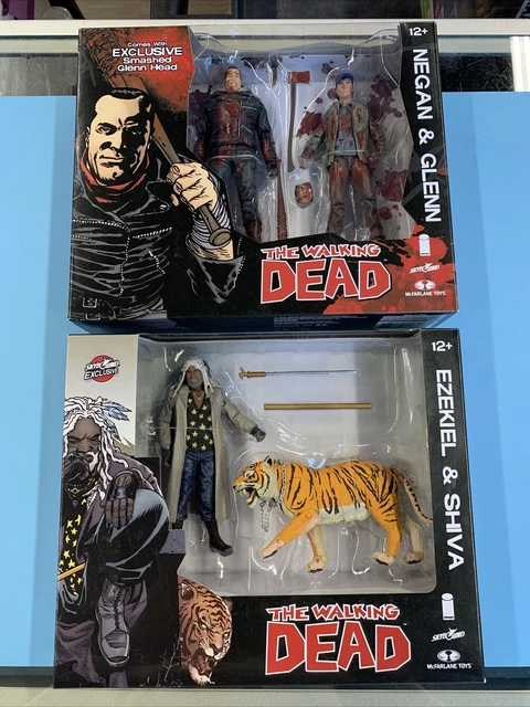 WALKING DEAD NEGAN AND GLENN 2016 SKYBOUND COMIC BLOODY & Ezekiel & Shiva Lot