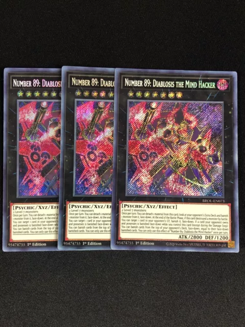 YUGIOH NUMBER 89: Diablosis the Mind Hacker YCSW-EN010 Promo Super