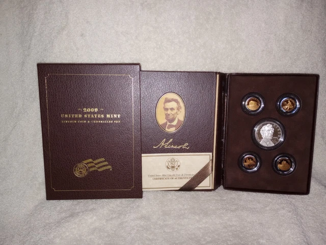 2009 Abraham Lincoln Coins & Chronicles Set