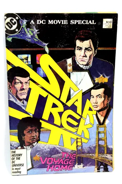Star Trek IV The Voyage Home #2 Movie Special 1987 DC Comics G/G+