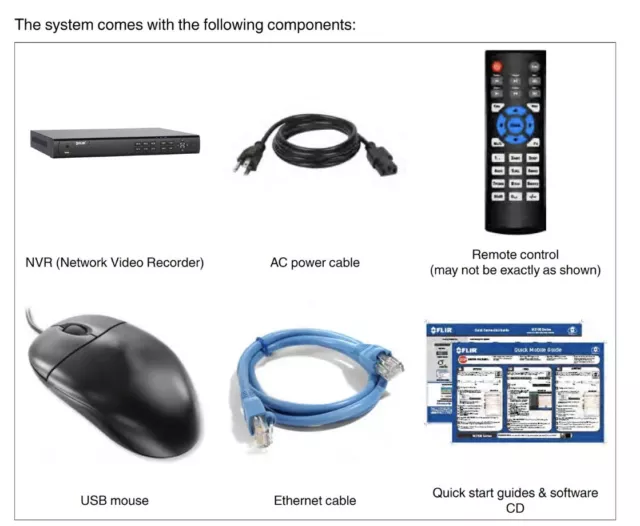 FLIR Digimerge DNR408P2 HD Security NVR,8 Channel,8 Port, 2TB WG3