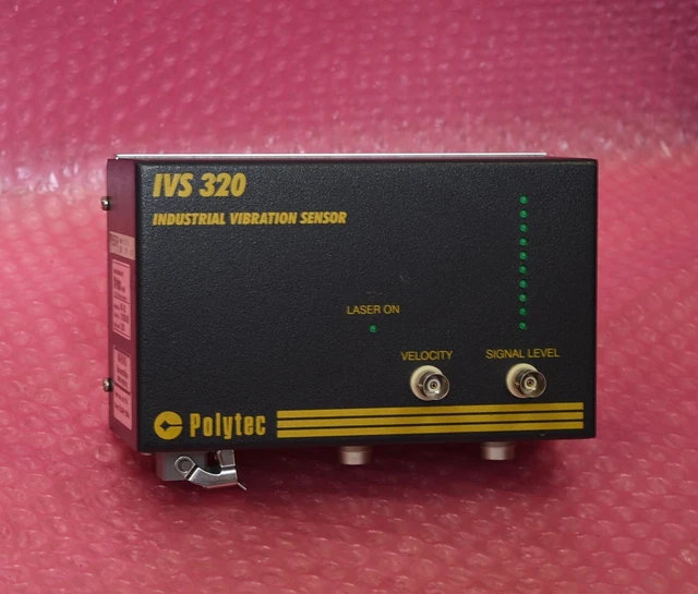 Sensor Connection Box POLYTEC GMBH INDUSTRIAL Vibration Sensor Connection Box Type: IVS-320 £ ...