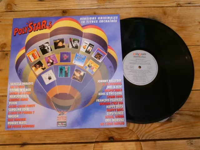 Polystar 5 Compilation Lp 33T Vinyle Ex Cover Ex Original 1987