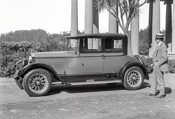 1926 Willys-Knight Great Six Four-Passenger Coupe - Promotional Photo Poster