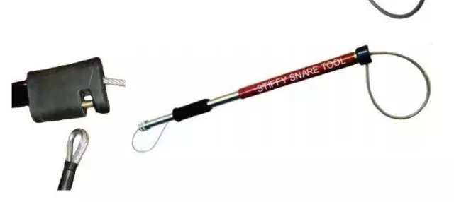 Stiffy 48″ Snare Tool Single Release Stainless Steel