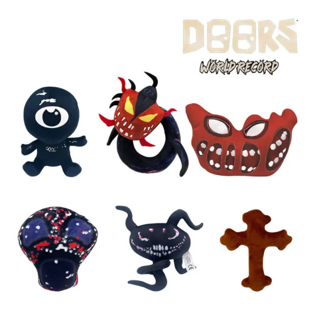 Doors Roblox Plush Dolls Game Digital Monster Game Perimeter Kids Xmas  Gifts