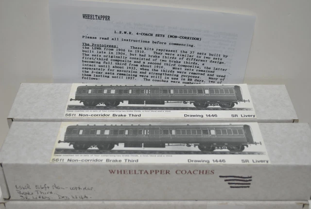 Livery Menu WHEELTAPPER 4MM SCALE LSWR Coaches in SR Livery (Project) Β£42.30 ...