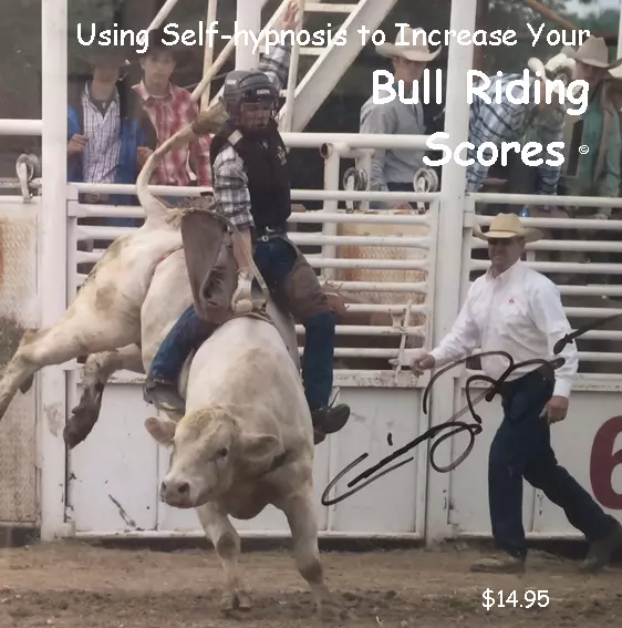 Bull Riding ~ Raise your Scores with Hypnosis  by Dr Ginny Lucas - CD & mp3