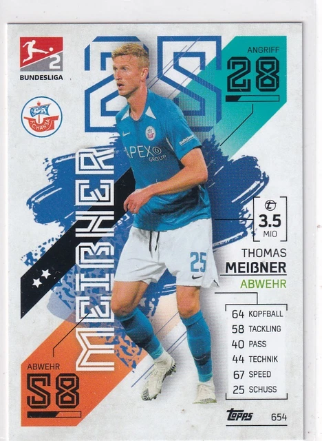 Match Attax Bundesliga 2021/22 – Arminia Bielefeld 18er-Sammelkarten-Set Inkl. Stadion & Starspieler