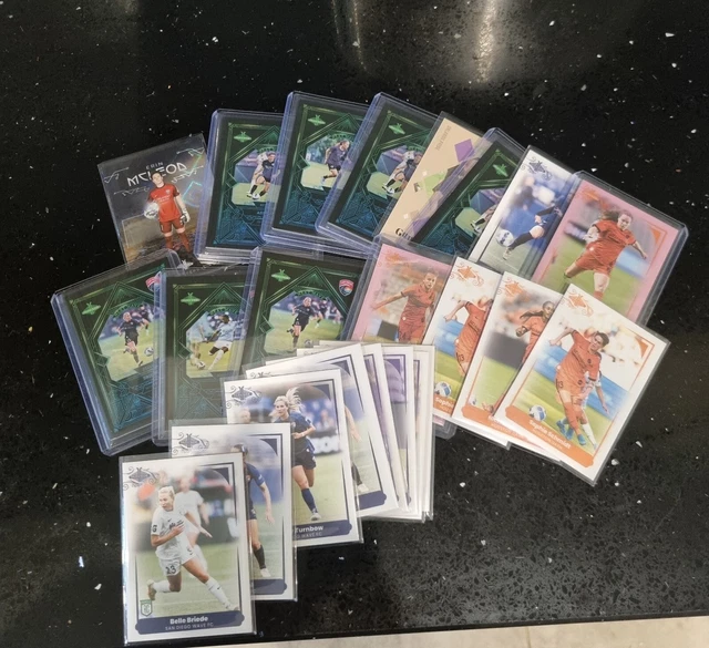 2022 Parkside NWSL Paramount Job Lot with numbered cards / #