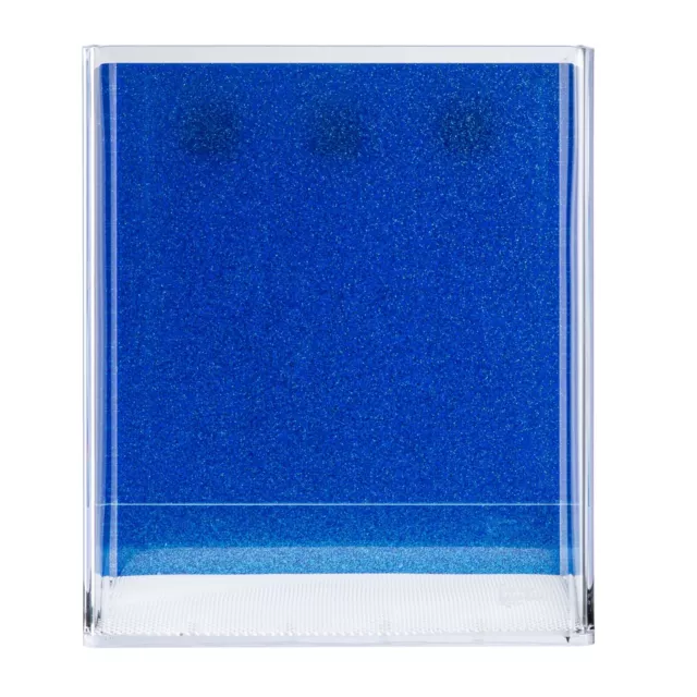 Blue Sparkle Dazzle Sliding Background Wall | Reversible | For NoClean Aquariums