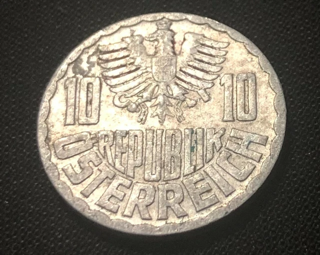 Austria 10 Groschen 1952. World Coin. Combined Shipping Discounted.