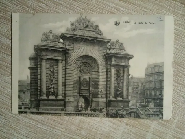 Cpa Lille La Porte De Paris