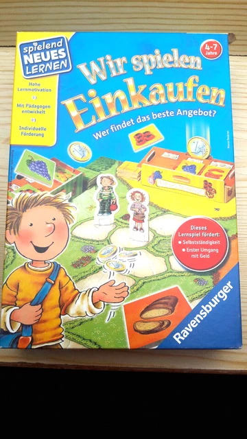 Brettspiel Wir spielen Einkaufen Lernspiel ab 4 Jahren Ravensburger