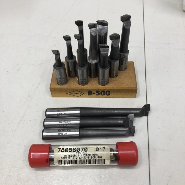 Borite Boring Bar set B 500 and Others Lot