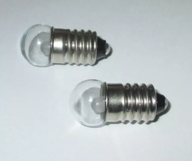 LED Schraubgewinde  E10 Sockel  16-24V  -  2 x   "NEU"