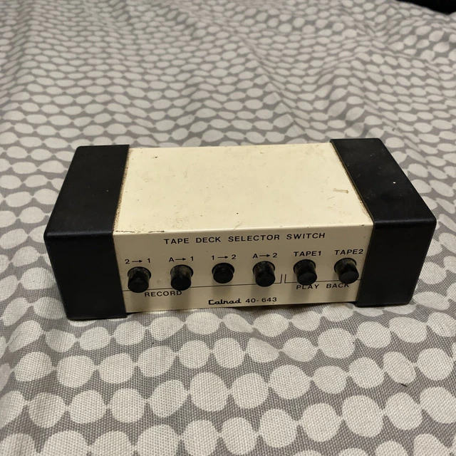 Technolink Universal Stereo Source Selector Technolink TC-716 6-Way Stereo Source ...