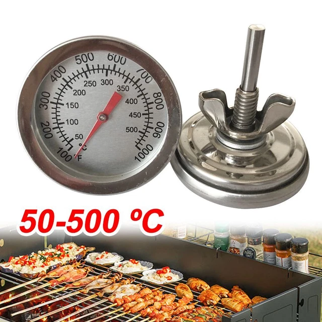 Sonda Termometro Per Carne Di Ricambio, 3.5mm, Cavo In Acciaio Inox, Per Barbecue E Affumicatori, Resistente Fino A 380°C - 3