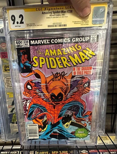 Amazing Spider-Man #238 CGC 9.2 Signed John Romita JR 1st Hobgoblin COMPLETE!