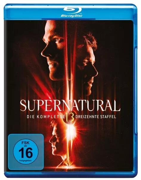 Supernatural: Staffel 13 - Jared Padalecki,Jensen Ackles,  4 Blu-Ray Neuf