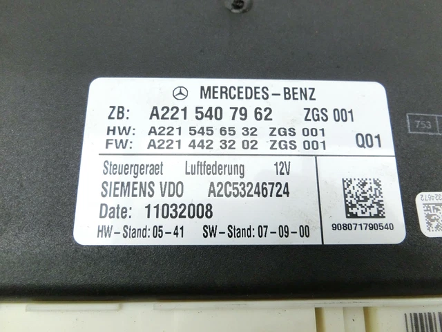 Appareil De Commande Xénon HID 5DC00906020 A2129005324 - Pour Phares Mercedes Classe E W212 2009-2016