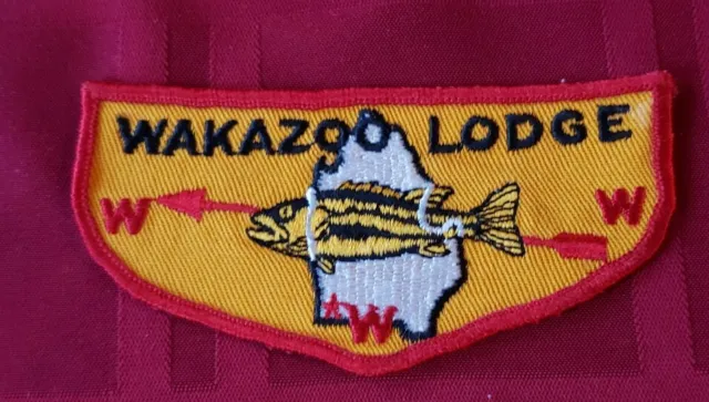 Wakazoo Lodge 203; Fruit Belt Area Council; F3a Flap