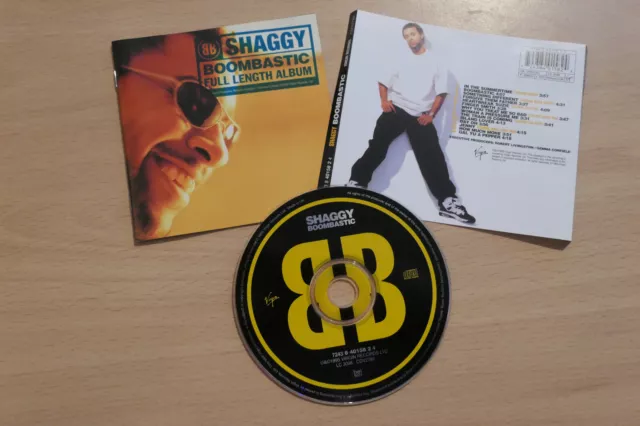 Shaggy - Boombastic CD (1995) Full length album CD & Inlays only. No case. Good.