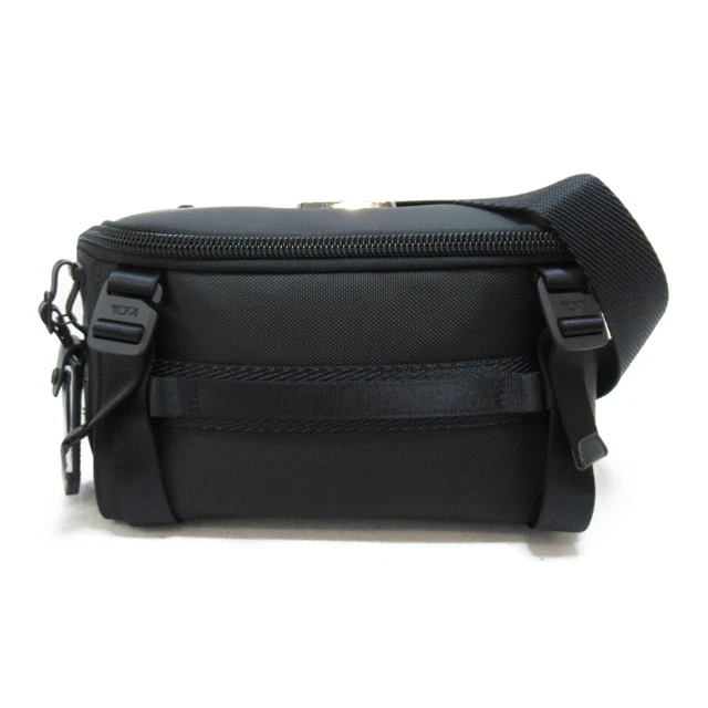TUMI Alpha Bravo Platoon Sling bum Shoulder Bag 0232799D Nylon Black NEW unisex