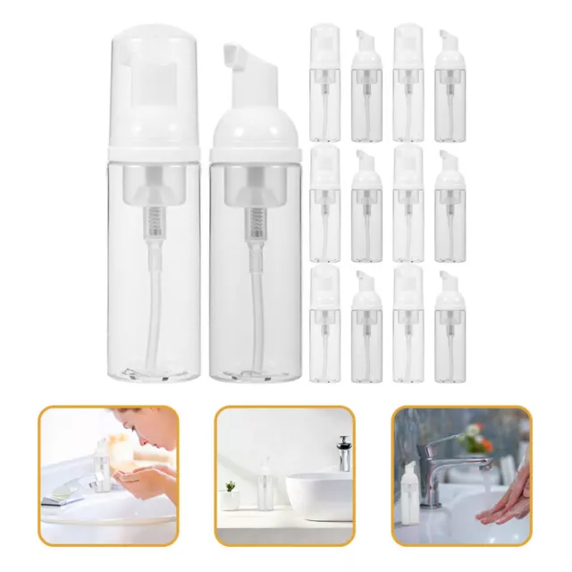 20 Pcs Mousse Bottle Plastic Travel Foaming Pump Liquid Soap Dispenser