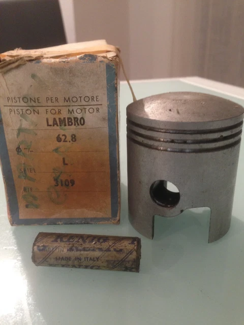 PISTONE A TRE punte diametro mm 57 per VESPA 150 VL1 VL2 VL3 NUOVO