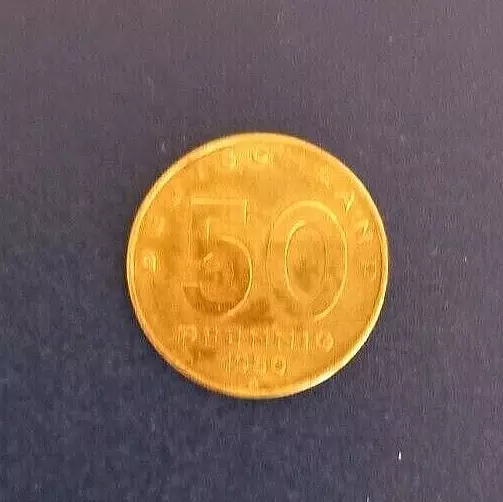 DDR  50 Pfennig 1950 A  Münzstätte  Berlin