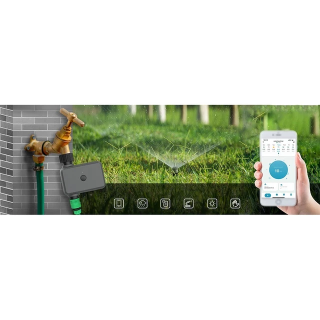 Minuterie de vanne d'irrigation gicleur 4,5°C-45°C Bluetooth Hub connecteurs I