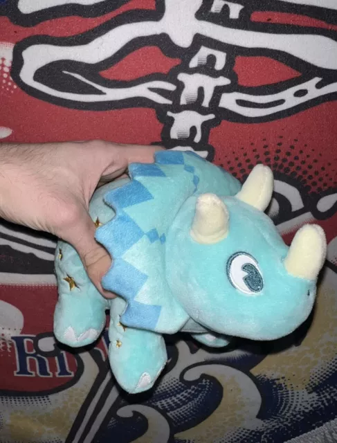 Disney World Animal Kingdom Plush 15” Dinoland Triceratops Dinosaur